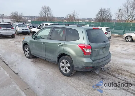 2016 Subaru Forester 2.5I Premium from USA, damaged, VIN JF2SJADCXGH473028